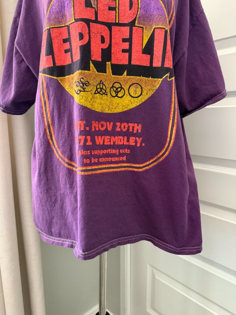 Urban Outfitters Led Zeppelin Oversized Tee : Small/Medium - Picture 4 of 6